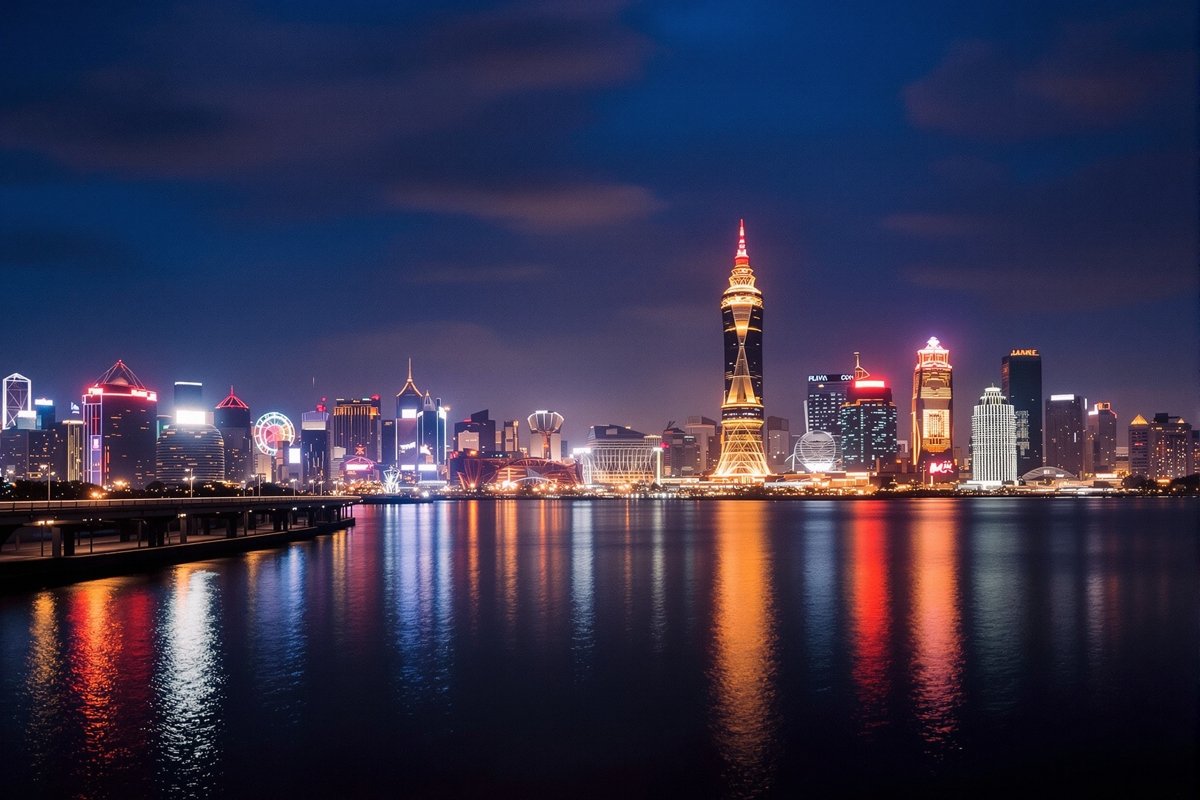 广州城市夜景,爱情发生的地方