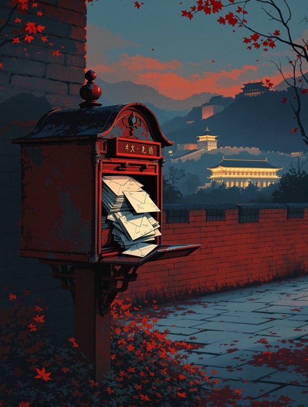 影片《未寄出的信》海报,发生在西安的爱情电影作品