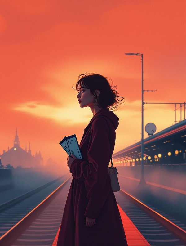 影片《距离练习》海报,发生在上海的都市情感剧作品